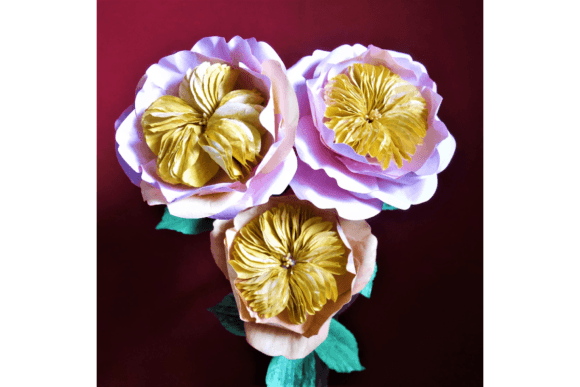 David Austin Rose 3D SVG Paper Flowers