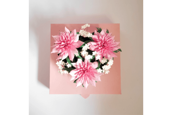 Jamila 3D SVG Paper Flowers for Web and Editorial Design