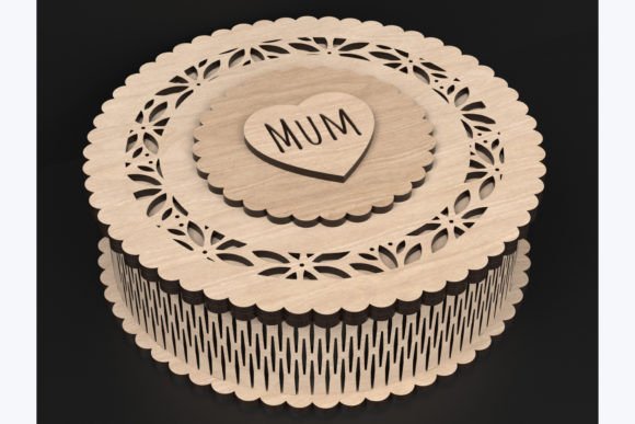 Laser Cut Flower Box SVG Files for Creative Boxes