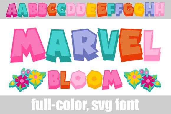 Marvel Bloom Embroidery Font Review